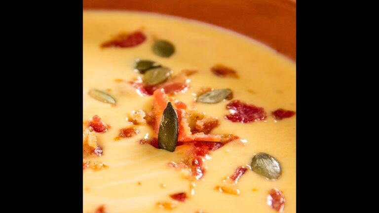 Squash and Bacon Cream Soup