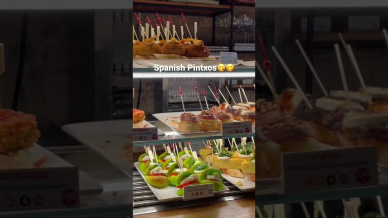 Spanish pintxos! ピンチョス😋