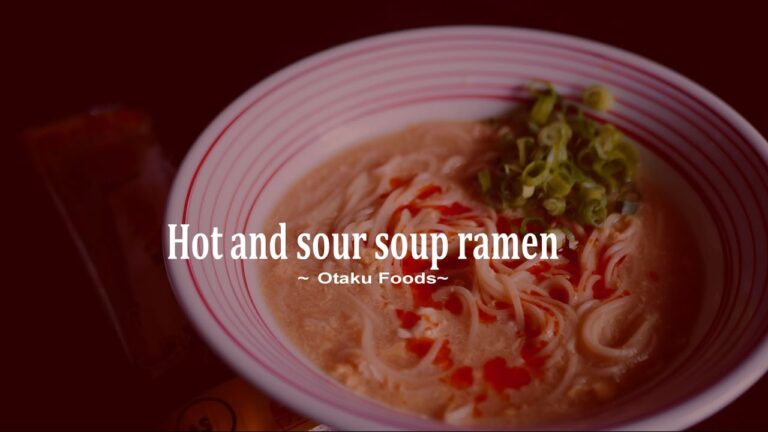 【Fast Version】片栗粉不要！マルタイ棒ラーメンで酸辣湯風にアレンジ！インスタントラーメンアレンジレシピ/Hot and sour soup ramen