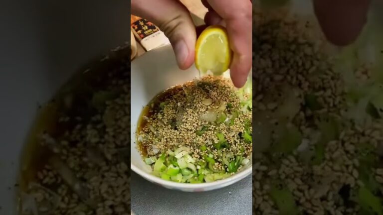 このネギ塩ダレ米にかけても旨いかもしれない😋#shorts