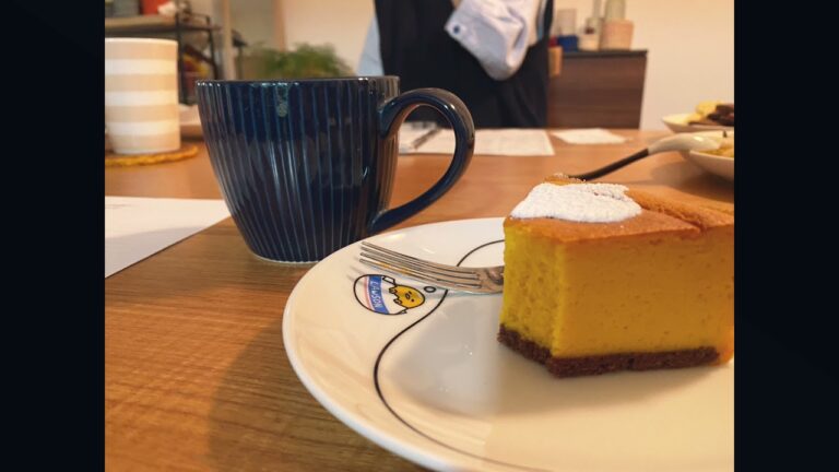 【ラジオ】かぼちゃのベイクドチーズケーキとかぼちゃラテ編｜ハロウィンパーティー｜かぼちゃスイーツの作り方