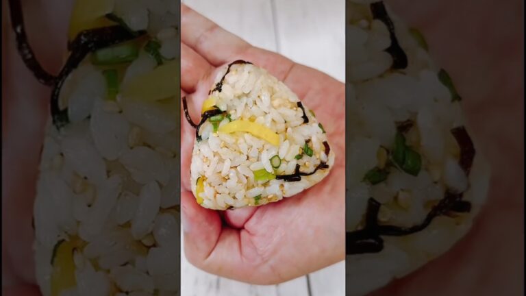 おにぎりに「アレ」を入れてみたら #recipe #cooking #hiromarucooktv #おにぎり #レシピ