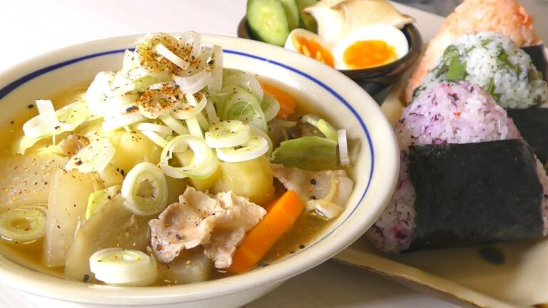 【お料理】豚汁を作ります【レシピ】