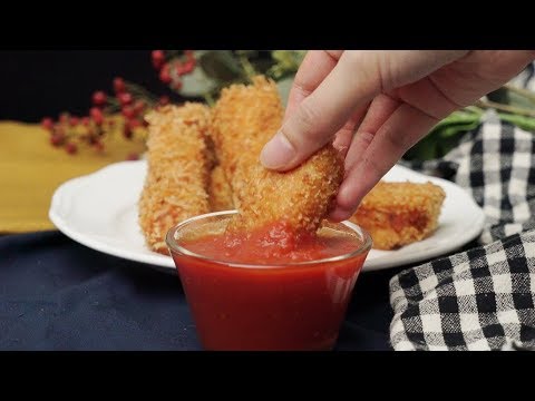 【揚げたてを食べてね🤤】フライドリゾットスティック🧀