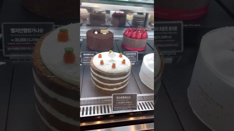 [韓国カフェ]韓国旅行、デザートで美味しいtwosomeplace👍💕😉