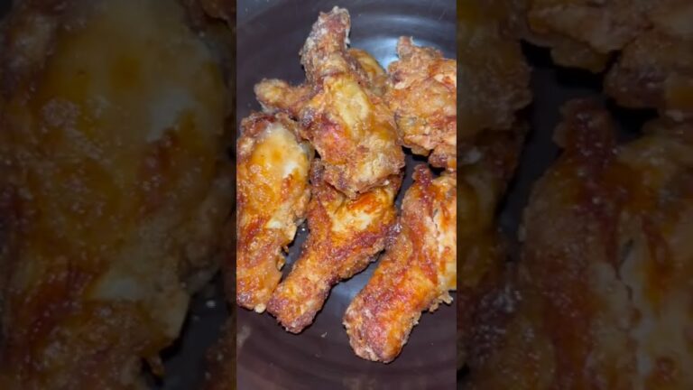 #Shorts カリカリ食感の手羽元の唐揚げの作り方！！