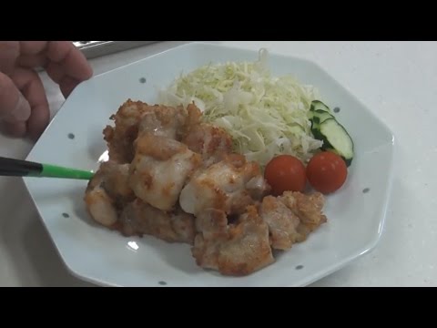 昆布茶とマヨで簡単鶏のから揚げ