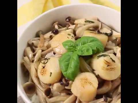 ほんのり焦がすといーい香り 帆立のハーブソテー丼 ｜ moguna[モグナ]