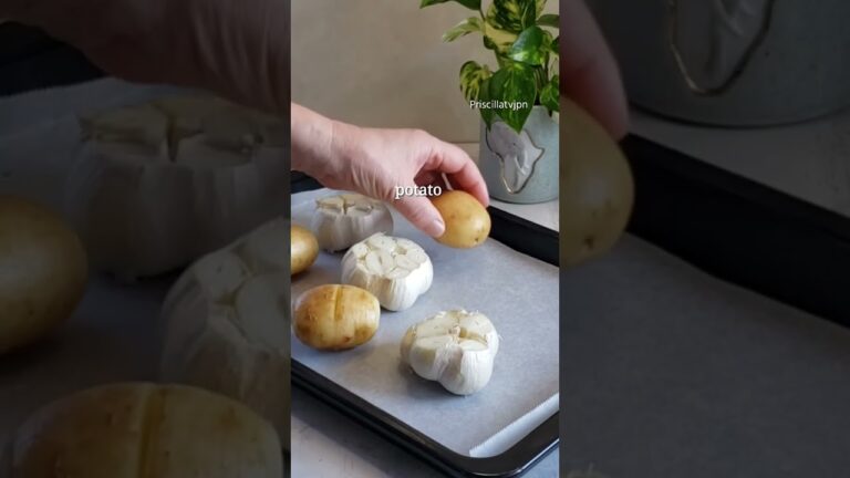 #Shorts Roasted garlic 2  にんにくのオーブン焼き