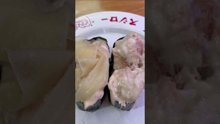 【創作回転ずし】ツナがりサラダ心をひとつに夢の先まで! #shorts