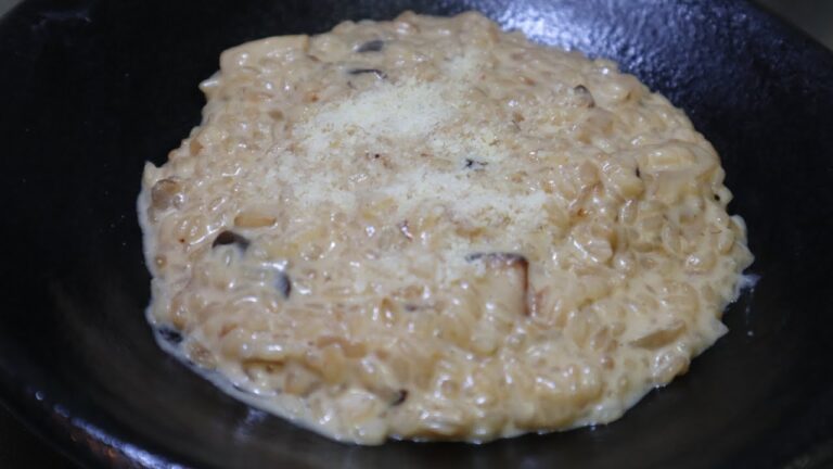 たっぷり白ワインで作るチーズリゾット