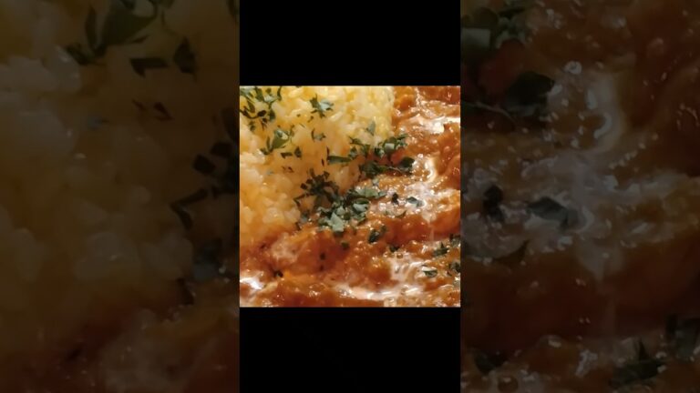 【簡単・美味しい】仕事終わりに作る本格バターチキンカレー【自炊】【一人暮らし】#shorts #簡単レシピ #料理動画 #インスタ映え