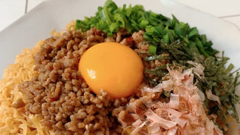 【袋麺で】混ぜそば風チキンラーメン【簡単男飯】