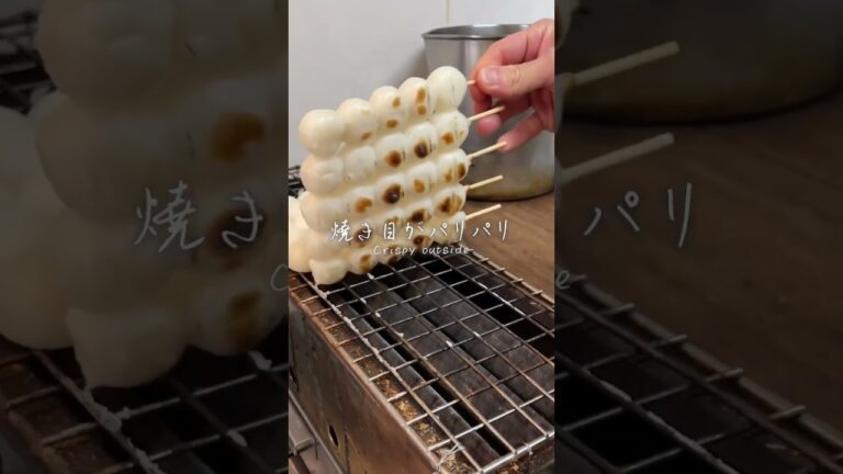 【外はパリパリ中はもちもちお団子が食べられるお店🍡】甘辛いみたらしとソフトクリームの相性抜群！#愛知グルメ