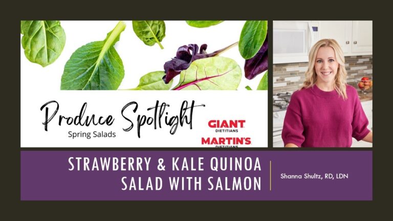 Produce Spotlight: Spring Salads – Strawberry & Kale Quinoa Salad