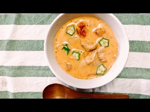 鶏と大豆のトマトクリームスープ～ブイヨンいらずのごちそうスープ～【人気料理研究家が教える！簡単レシピ】