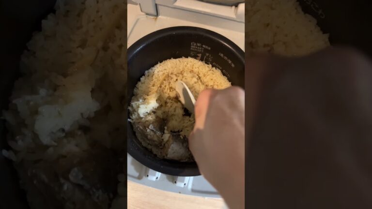 鯖缶を使った炊き込みご飯