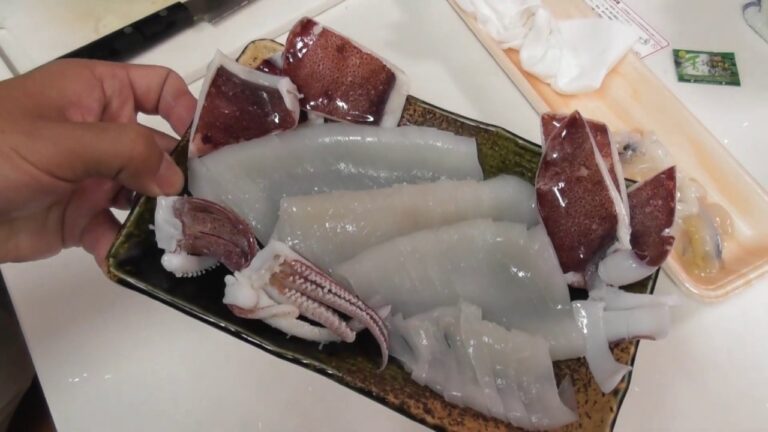 【プロが捌く】簡単に出来るヤリイカお刺身【自宅で捌こう】
