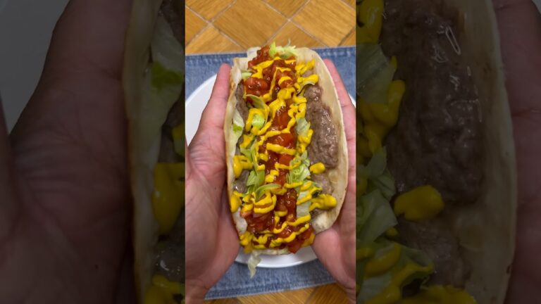 【衝撃の美味さ】自宅で作れる絶品タコスが奇跡の旨さ