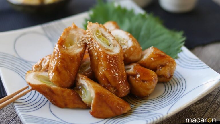 15分で簡単！ ねぎ巻き ささみの照り焼きの レシピ 作り方
