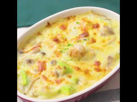 チーズとアボカドの相性が抜群 熱々！ 鶏肉とアボカドのチーズグラタン ｜ moguna[モグナ]