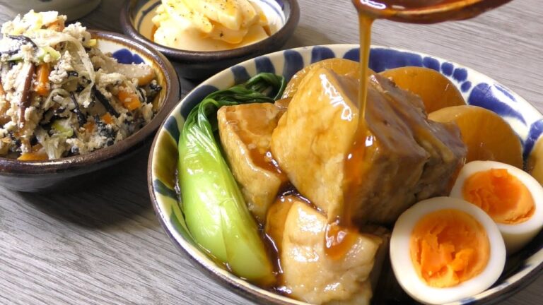 【お料理】豚の角煮を作ります【レシピ】