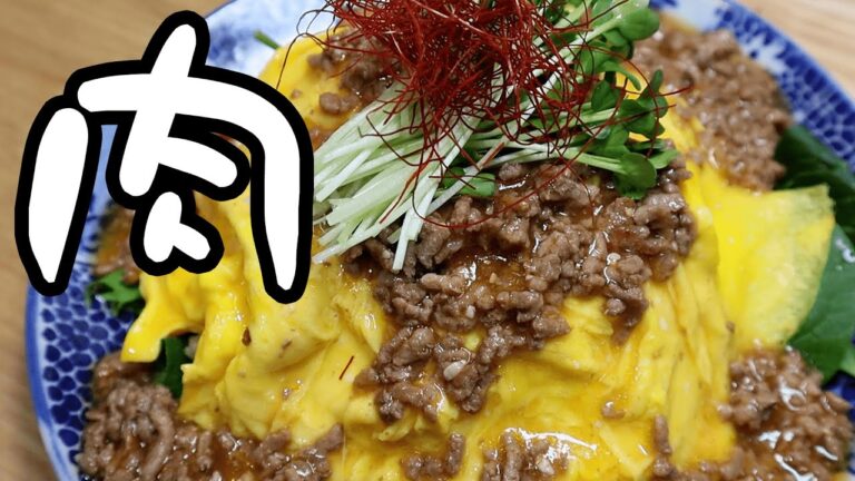 SUB | 一人暮らし男が自宅で作る大盛り晩ごはん【ひとり飯部】// What i eat tonight!