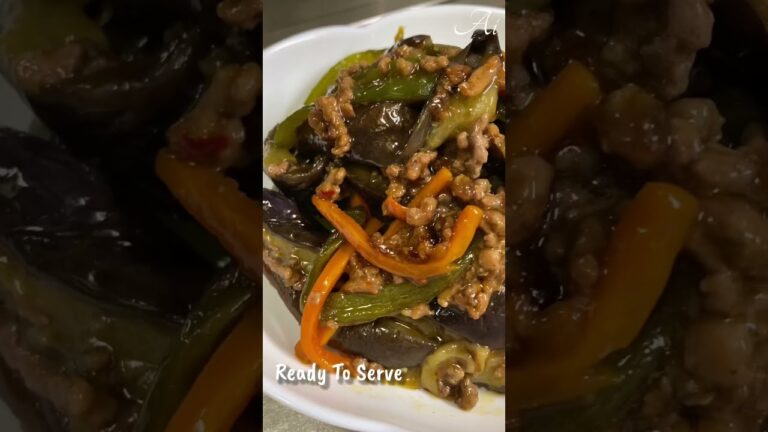 Mabo Nasu /麻婆茄子の作り方 #Ajinomoto #CookDo #short