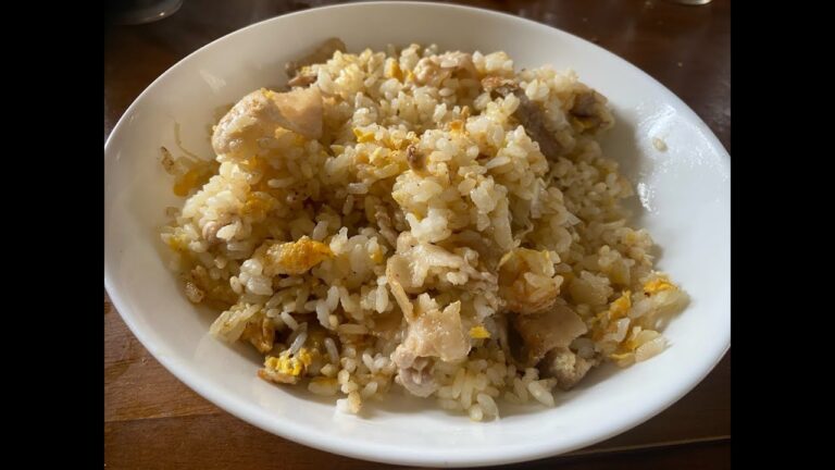 【簡単料理】豚バラチャーハンの作り方