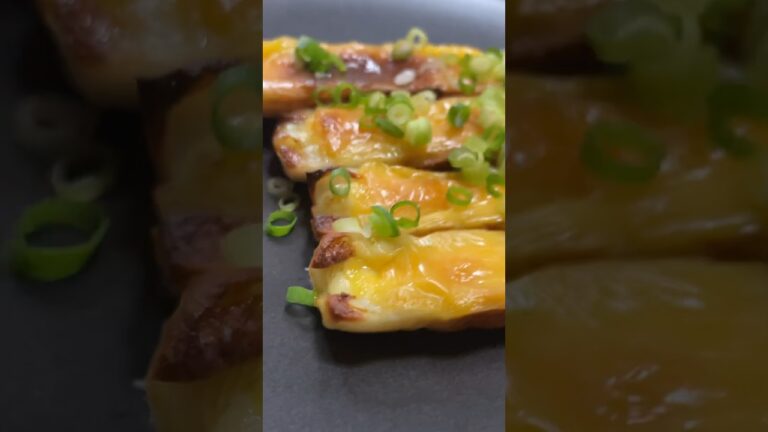 ちくわ×チーズ×マヨネーズ×ネギ×グリル　#shorts