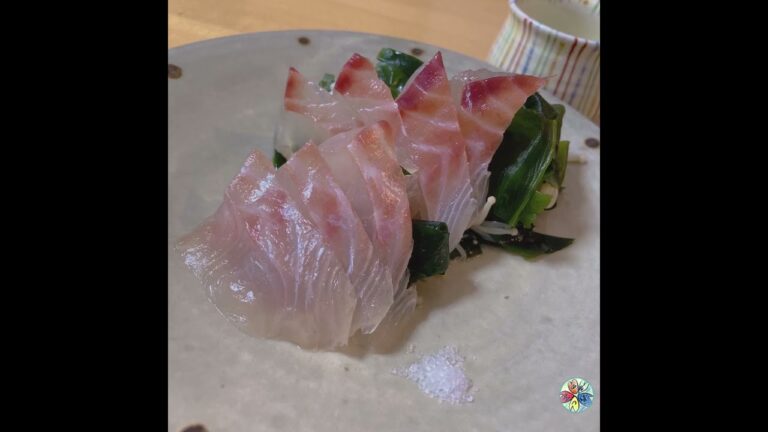 【凄いねばってる❗️】小鯛の昆布締め【塩、昆布、ラップして〜1日おく。簡単おつまみ、止まらんやつ】