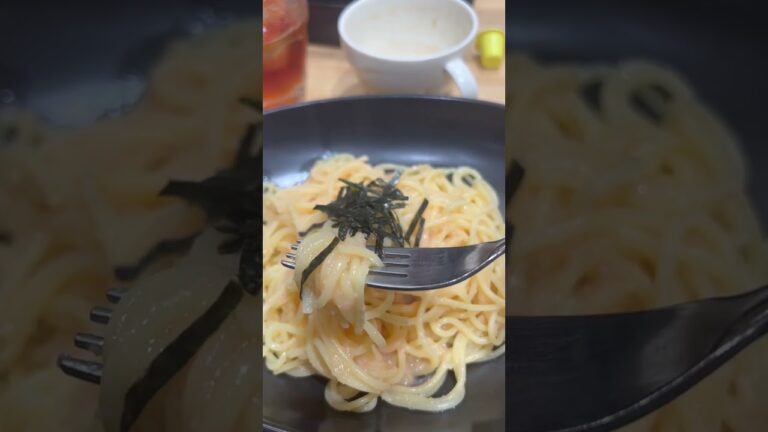 たらこパスタ、ポポラマーマ
