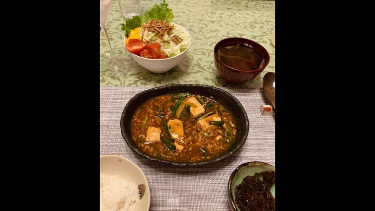 何気にダイエット食　本格麻婆豆腐