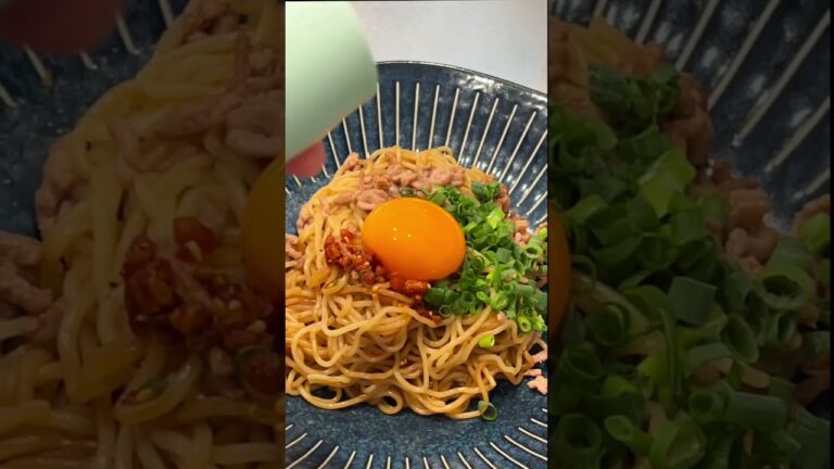 ５分で作れるまぜそば#shorts