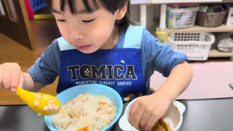 今日のご飯🍚妹ナポリタン🍝兄雑炊🍚