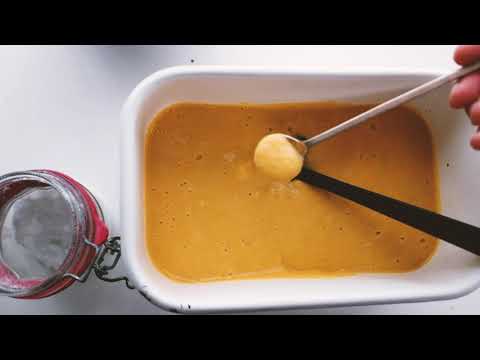 バターナッツカボチャのスープ　（実況マユゲごはん#1 2020/09/13)