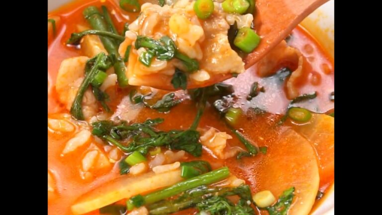 みずみずしい大根と豚肉のコクに大満足 大根と春菊の豚バラクッパ ｜ moguna[モグナ]