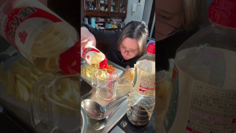 Mini Vlog167 - Cooking Vlog...(feat. Buri Daikon!!!) / ダイナミッククッキング (ぶり大根） #shorts