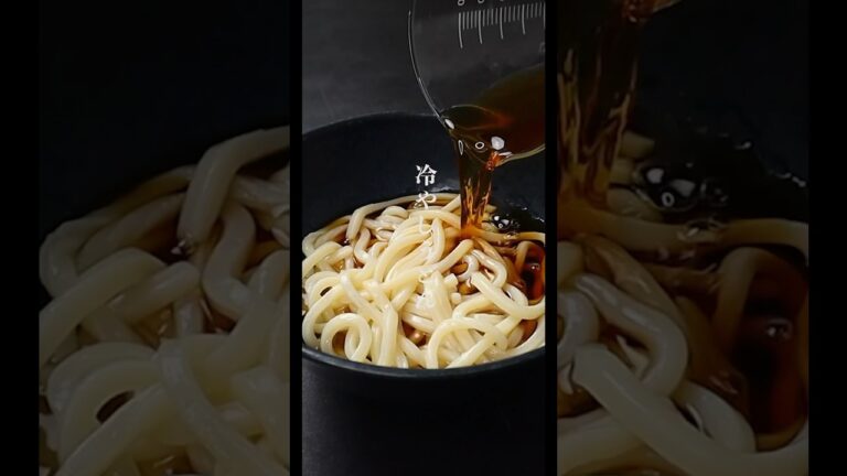 もう市販のめんつゆには戻れん…5分で作れる即席つゆ。冷やしうどん•そば•そうめんに