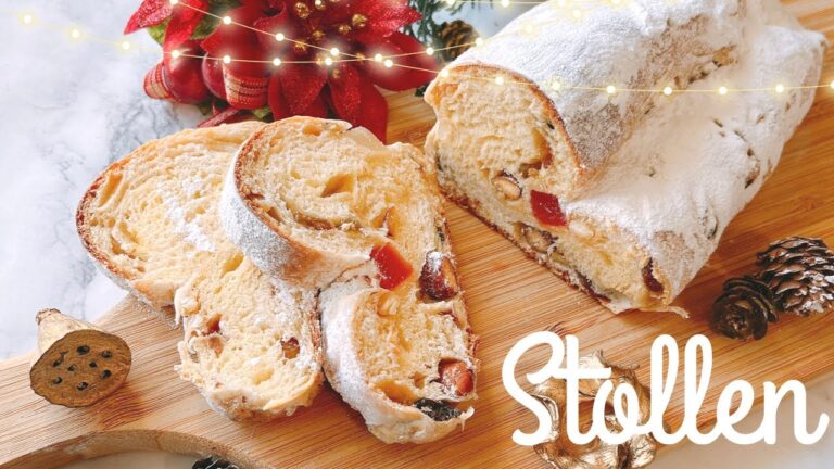【作り手目線】簡単シュトーレン作り方★クリスマスパン/Stollen/How to make Stollen/how to make christmas bread/シュトレン