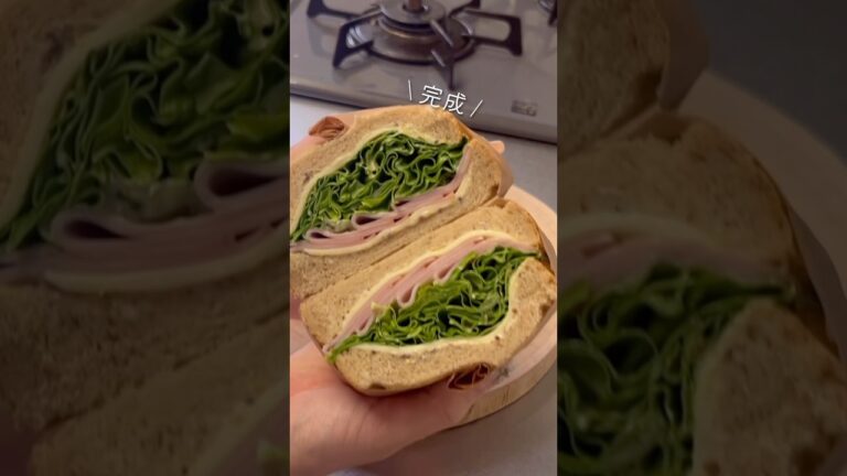 定番わんぱくサンド🥪#同棲ご飯 #お弁当 #サンドイッチ弁当 #サンドイッチ