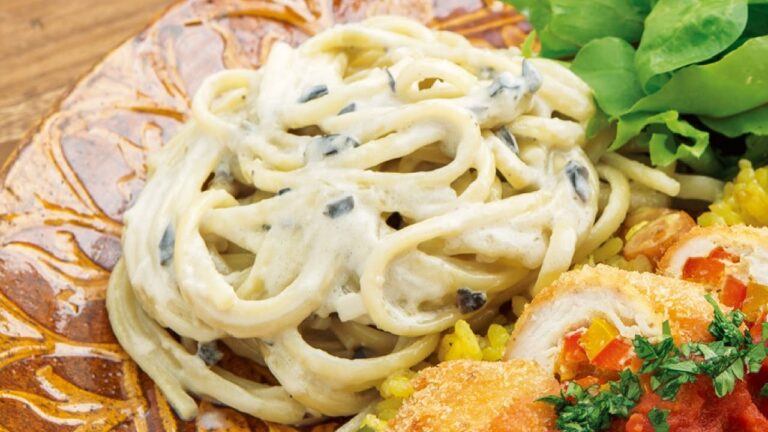 大人のクリームパスタ