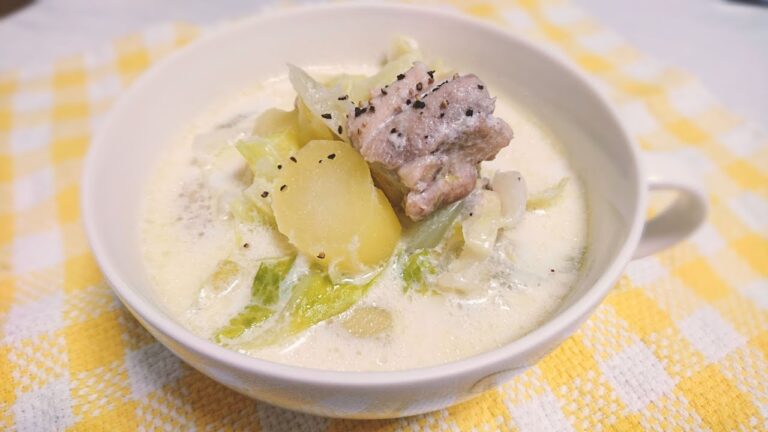 鶏とキャベツのミルク煮【料理】