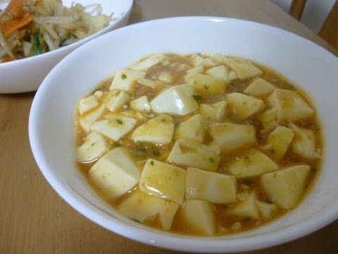 【お料理レシピ】麻婆豆腐の作り方　How to make hot and sour soup