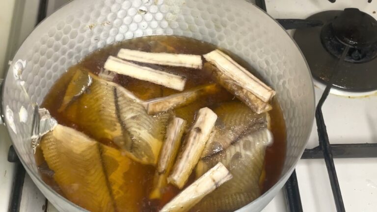 簡単で美味しい、カレイの煮付けを作りました！薄味