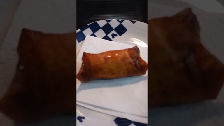 肉の春巻きが美味すぎた！【料理】 #shorts #料理 #レシピ #春巻き #おつまみ