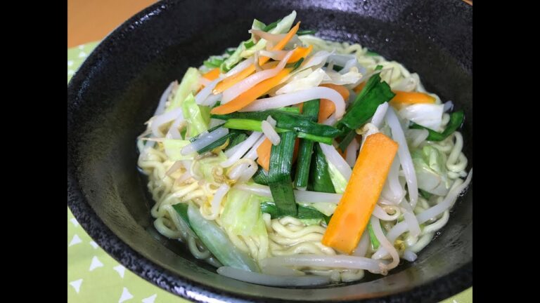 野菜たっぷり塩ラーメン 2017.-9.22放送