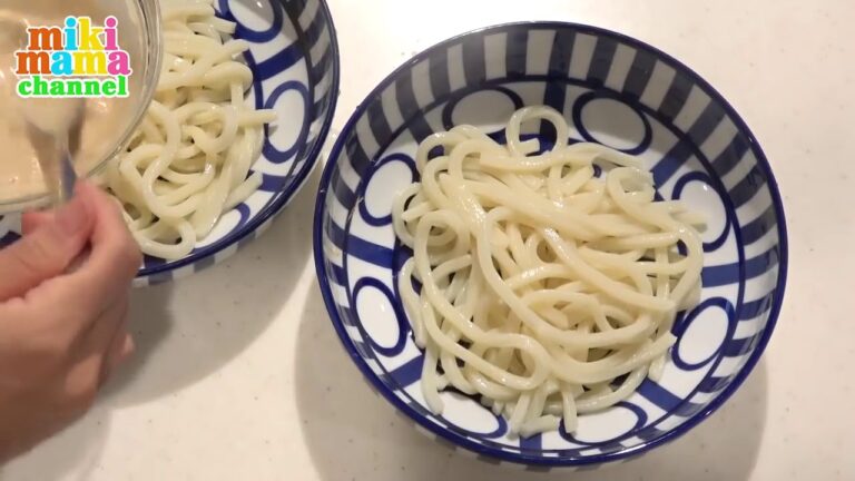 レンジでお店の味！冷やし明太クリームうどん／みきママ