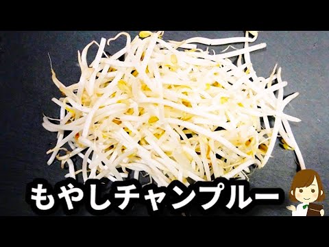 【節約レシピ♪】安くて美味しいコスパ最強メニュー！『もやしチャンプルー』の作り方