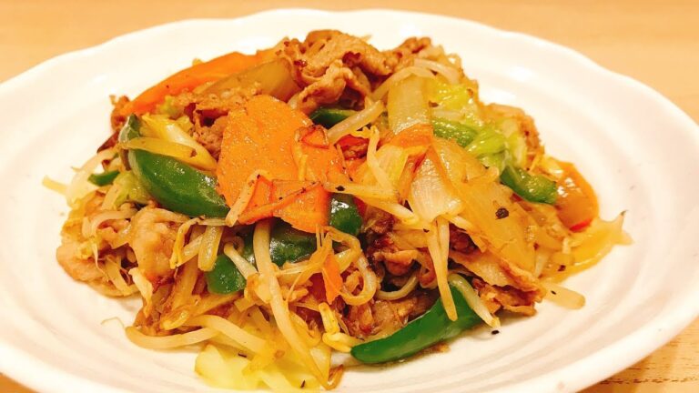 【おやじ飯】肉野菜オイスターソース炒めがマジ美味い！｜レシピ  作り方